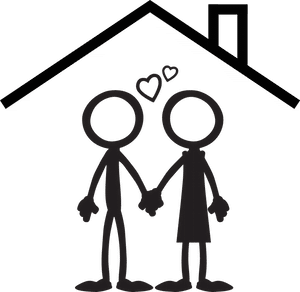 Illustration through a buyer's journey and positive ROI from Inbound Marketing: Bob bought a house