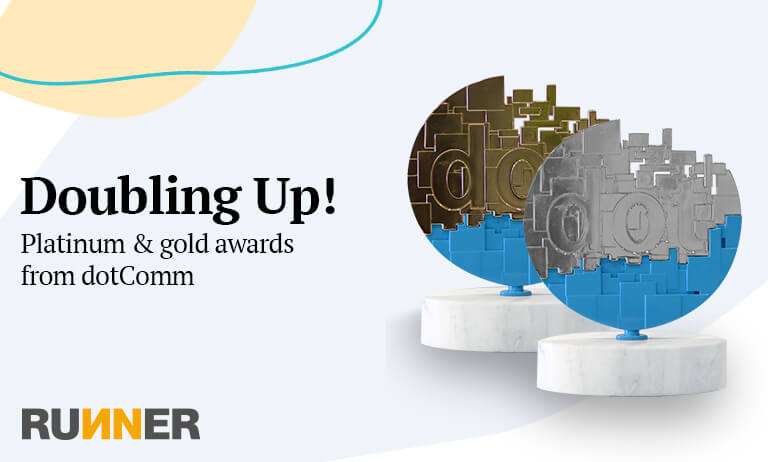 Awards DotComm Gold Platinum